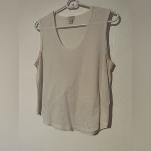 JCrew basics white tank top size XS